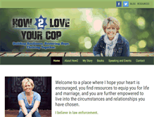 Tablet Screenshot of how2loveyourcop.com